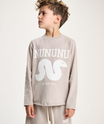 長袖Ｔシャツ　ＬＵＣＫＹ　ＳＮＡＫＥ　　ＳＨＩＲＴ　ＮＵ４５５１